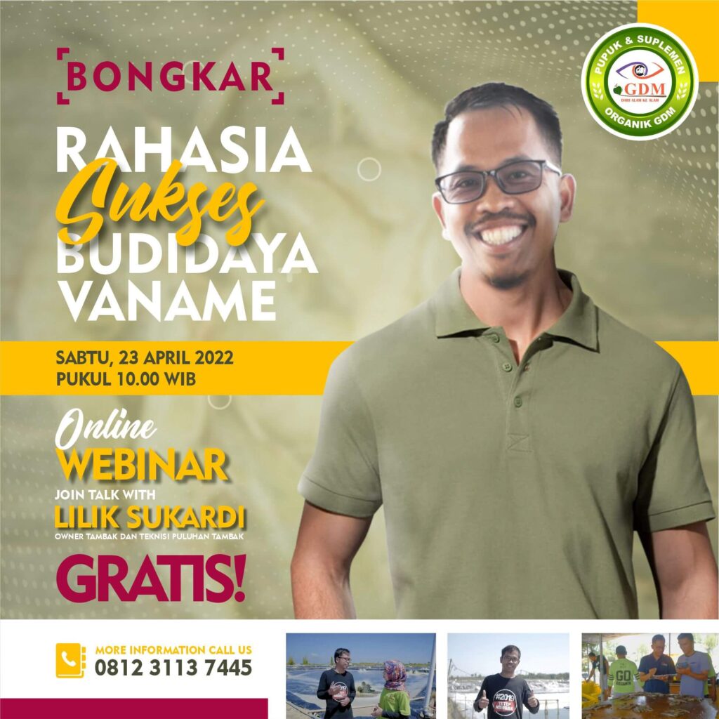 webinar udang vaname
