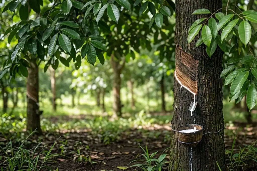 Pupuk Pohon Karet Agar Hasilkan Getah Berkualitas dan Tingkatkan Hasil Panen