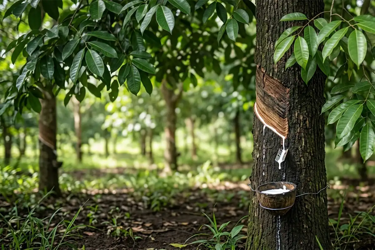 Pupuk Pohon Karet Agar Hasilkan Getah Berkualitas dan Tingkatkan Hasil Panen