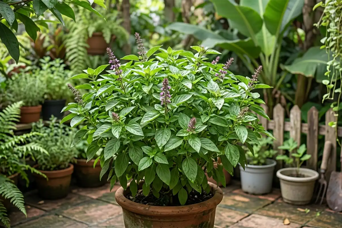 Tips Menanam Selasih di Pot Rumahan, Solusi Tanaman Hemat Lahan