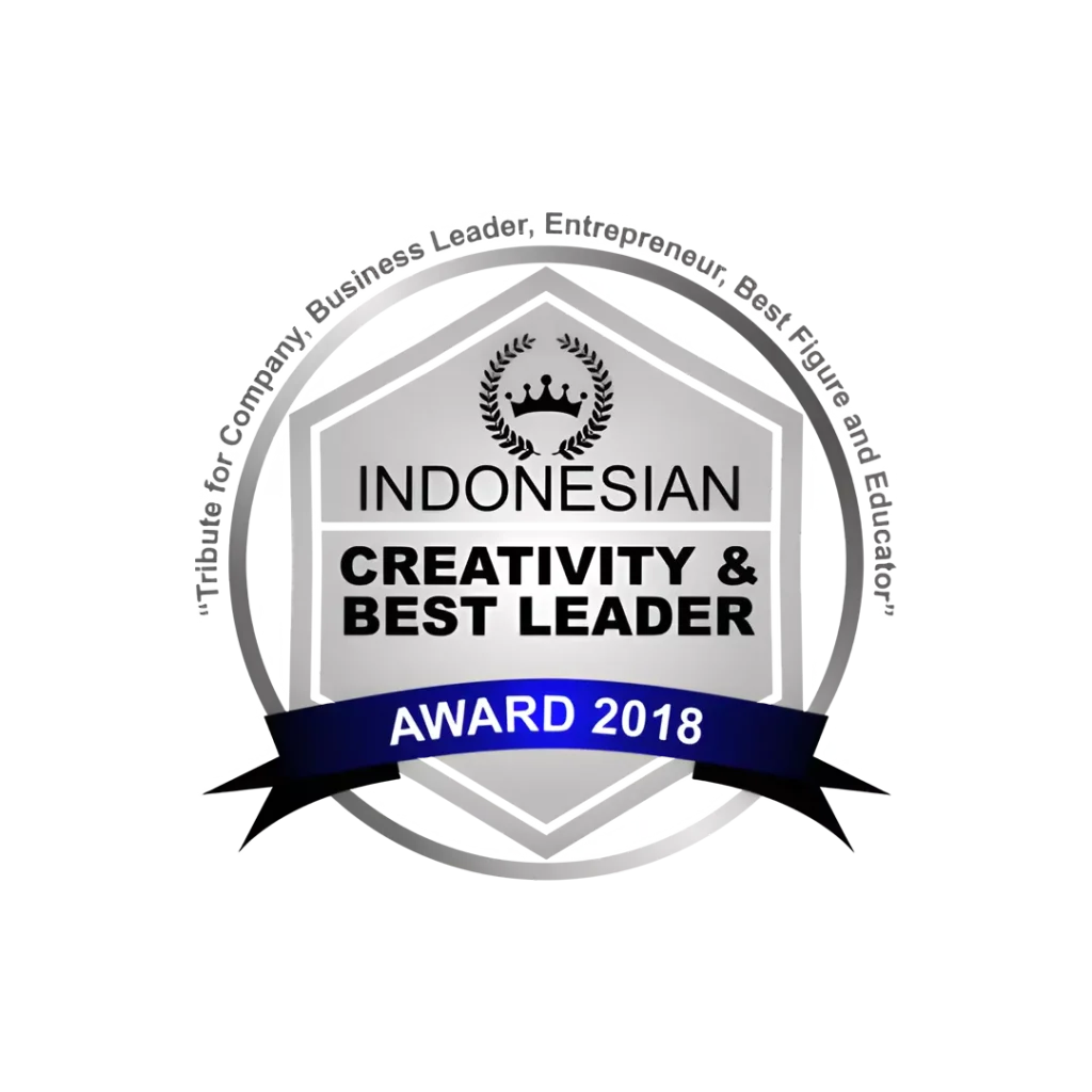 Penghargaan Indonesian creativity & best leader award 2018 untuk GDM sebagai Supplier Pupuk dan Suplemen Organik Terbaik