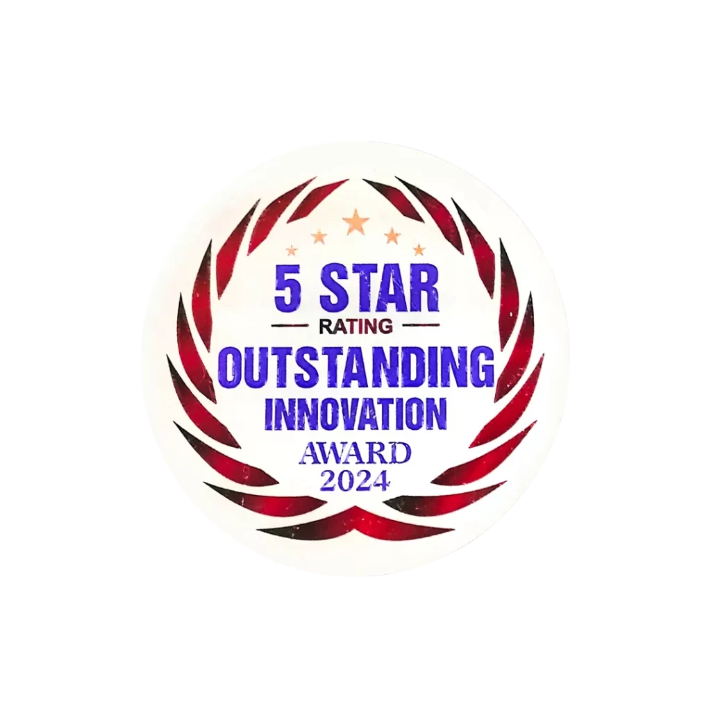 Penghargaan 5 star rating outstanding innovation award 2024 untuk GDM sebagai Supplier Pupuk dan Suplemen Organik Terbaik