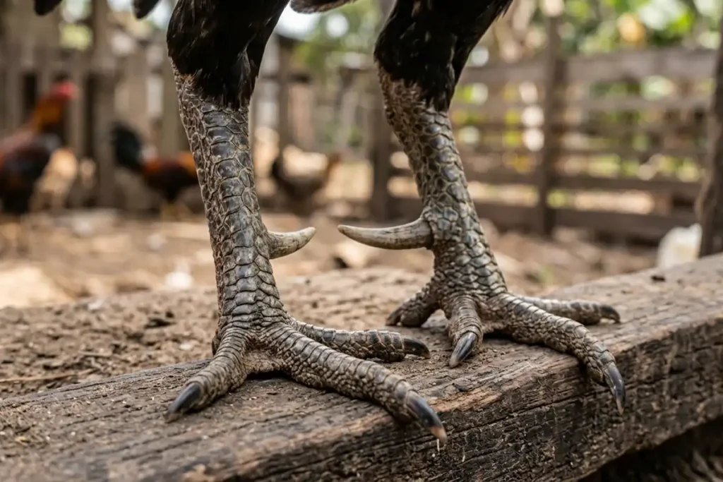 Cara Melatih Otot Kaki Ayam Aduan dan Tips Merawatnya