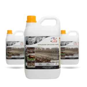 Produk GDM - Suplemen Organik Cair Spesialis Peternakan Lengkap. Varian 2 liter