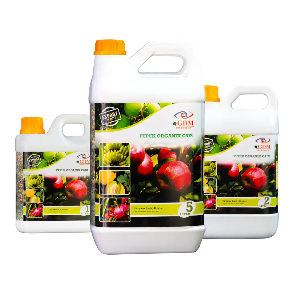 Produk GDM - Pupuk Organik Cair Spesialis Buah Buahan