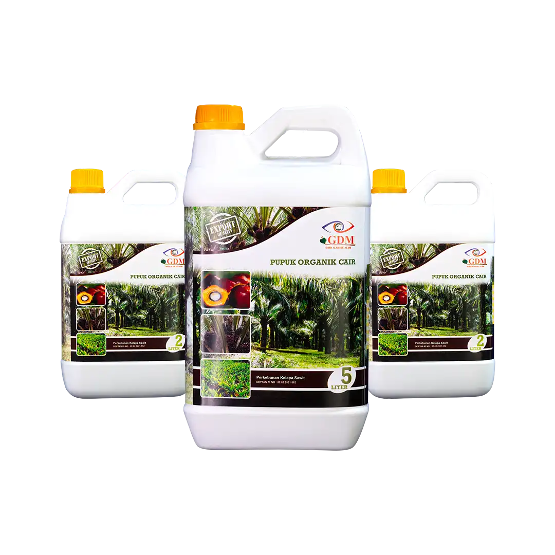 Produk GDM - Pupuk Organik Cair Spesialis Kelapa Sawit