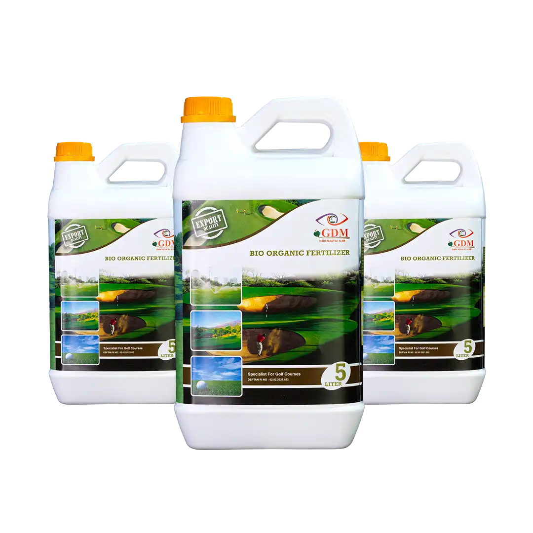 Produk GDM - Pupuk Organik Cair Spesialis Lapangan Golf