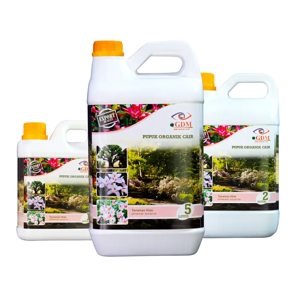 Produk GDM - Pupuk Organik Cair Spesialis Tanaman Hias