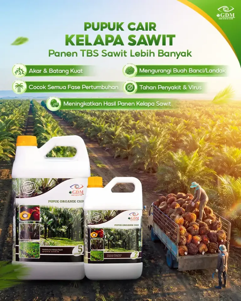 Pupuk Cair Kelapa Sawit GDM