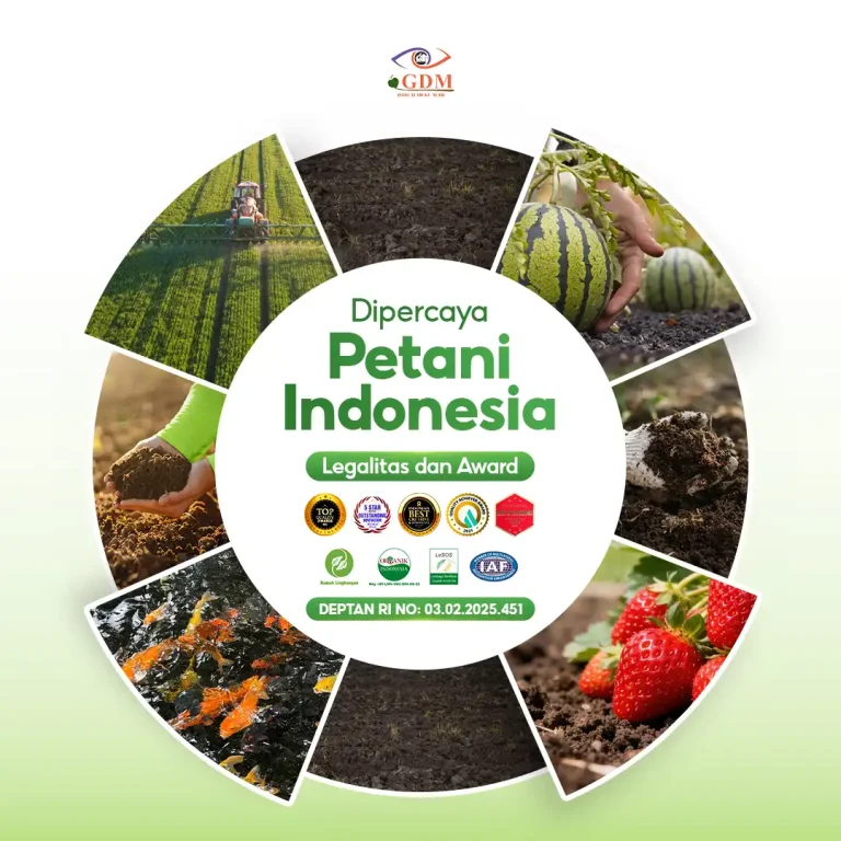 7 Banyak yang sudah percaya dengan pupuk pembenah tanah organik GDM Black BOS